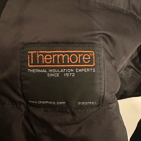 Stefano Capaldi Loro Piana Storm System Wool Coat Black Car Coat Italy Size 14 - Picture 10 of 12